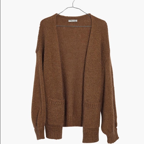madewell balloon sleeve cardigan sweater XXS - Picture 1 of 8